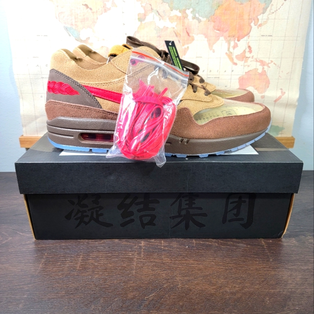 BRAND NEW Nike Air Max 1 CLOT Kiss of Death CHA Men's Size 11.0